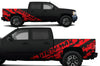 Chevy Chevrolet Silverado Car Decal Vinyl Graphics Red Design