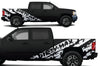 Chevy Chevrolet Silverado Car Decal Vinyl Graphics White Design