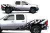 Chevy Chevrolet  Silverado Car Decal Vinyl Graphics Black Design