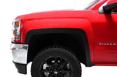 Chevy Chevrolet  Silverado Truck Decal Vinyl Graphics Black Fender Flares Design