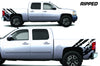 Chevy Chevrolet  Silverado Car Decal Vinyl Graphics Black Design