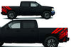 Chevy Chevrolet Silverado Car Decal Vinyl Graphics Red Design