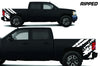 Chevy Chevrolet Silverado Car Decal Vinyl Graphics White Design