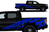 Toyota Tacoma TRD Truck Vinyl Decal Graphics Custom Blue Design