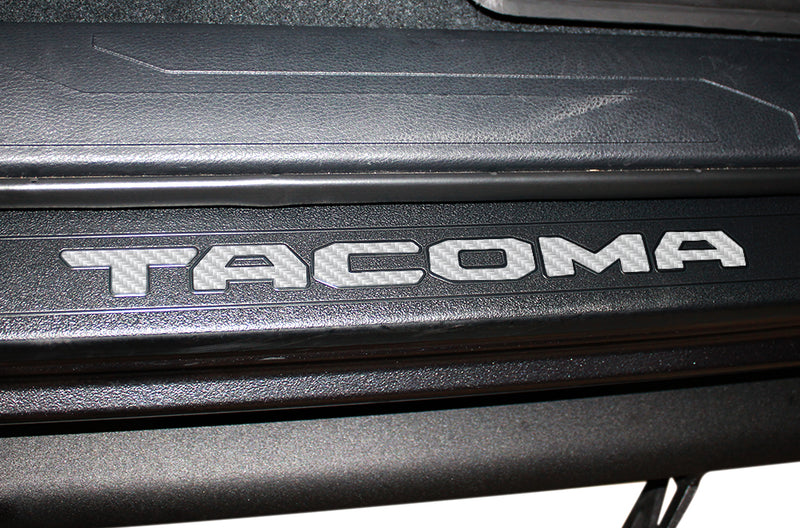 Toyota Tacoma TRD Truck Vinyl Decal Graphics Custom White Design