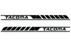 Toyota Tacoma TRD Truck Vinyl Decal Graphics Custom Gray Stripe Design