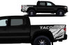 Toyota Tacoma TRD Truck Vinyl Decal Graphics Custom White Design