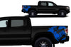Toyota Tacoma TRD Truck Vinyl Decal Graphics Custom Blue Skull Design