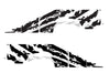 Toyota Tacoma TRD Truck Vinyl Decal Graphics Custom Black Design 