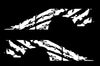 Toyota Tacoma TRD Truck Vinyl Decal Graphics Custom White Design