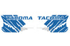 Toyota Tacoma TRD Truck Vinyl Decal Graphics Custom Blue Design