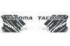 Toyota Tacoma TRD Truck Vinyl Decal Graphics Custom Gray Design