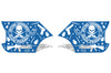 Toyota Tacoma TRD Truck Vinyl Decal Graphics Custom Blue Skull Design