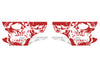 Toyota Tacoma TRD Truck Vinyl Decal Graphics Custom Red Skull Design