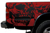 Toyota Tacoma TRD Truck Vinyl Decal Graphics Custom Red Skull Design