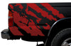 Toyota Tacoma TRD Truck Vinyl Decal Graphics Custom Red Design