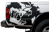 Toyota Tacoma TRD Truck Vinyl Decal Graphics Custom Black Skull Design 