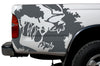 Toyota Tacoma TRD Truck Vinyl Decal Graphics Custom Gray Skull Design
