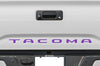 Toyota Tacoma TRD Truck Vinyl Decal Graphics Custom Purple Design