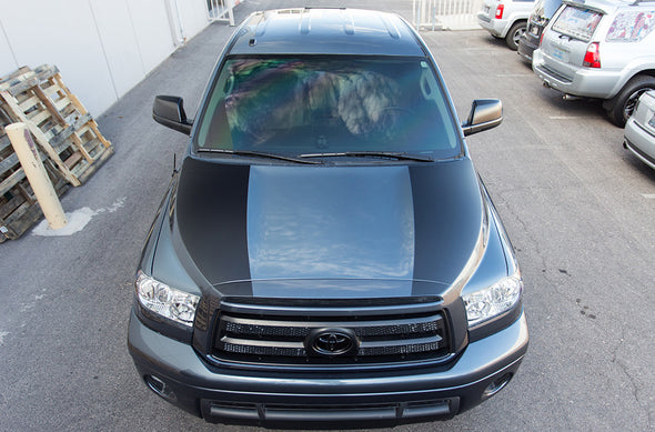 Toyota Tundra TRD Truck Vinyl Decal Graphics Custom Black Hood Design