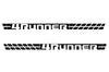 Toyota 4Runner 4 Runner TRD Truck Vinyl Decal Graphics Black Custom Stripe Design
