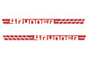Toyota 4Runner 4 Runner TRD Truck Vinyl Decal Graphics Red Custom Stripe Design