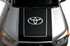 Toyota 4Runner 4 Runner TRD Truck Vinyl Decal Graphics Custom Black Hood Design