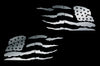 Toyota 4Runner 4 Runner TRD Truck Vinyl Decal Graphics Custom Silver American Flag Design
