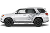 Toyota 4Runner 4 Runner TRD Truck Vinyl Decal Graphics Custom Gray Splash Design