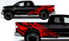 Toyota Tundra TRD Truck Vinyl Decal Graphics Custom Red Design