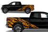 Toyota Tundra TRD Truck Vinyl Decal Graphics Custom Orange Design