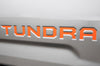 Toyota Tundra TRD Truck Vinyl Decal Graphics Custom Orange Design